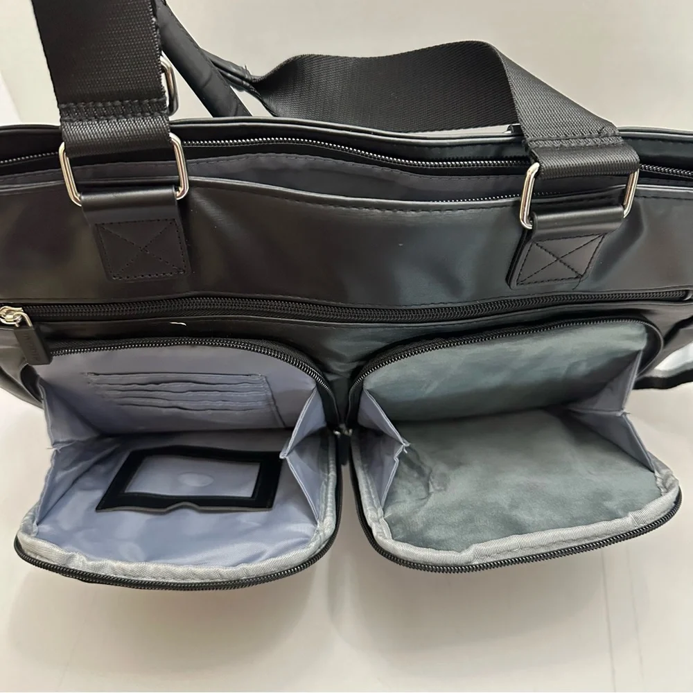 IHKWIP Cargo Catchall Tote – Black with Two Crossbody Straps